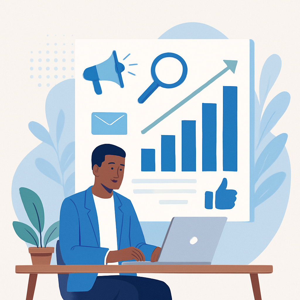 Estratégias de marketing digital para empresas crescerem com previsibilidade