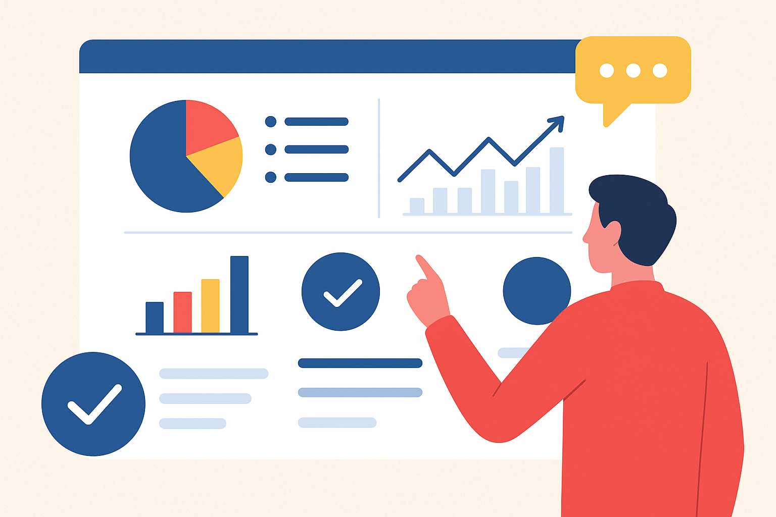 Dashboards que realmente ajudam: como medir o que importa