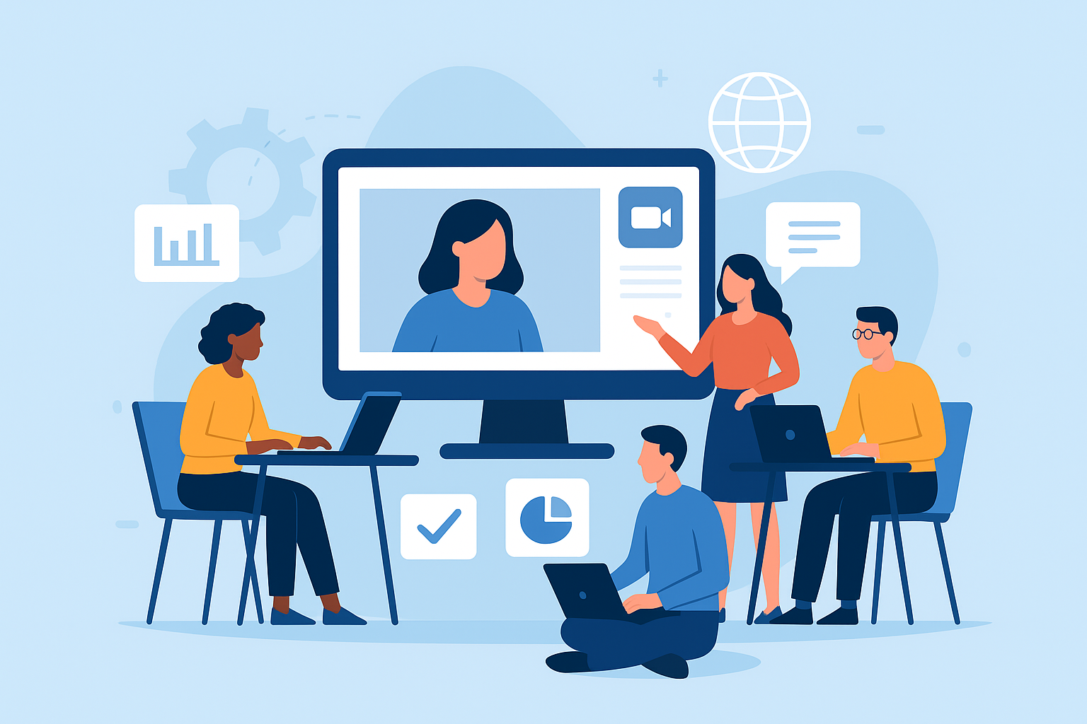 O futuro da colaboração: como unificar times globais com ferramentas digitais