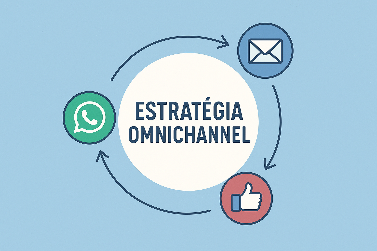 Como combinar WhatsApp, e-mail e redes sociais em uma estratégia omnichannel