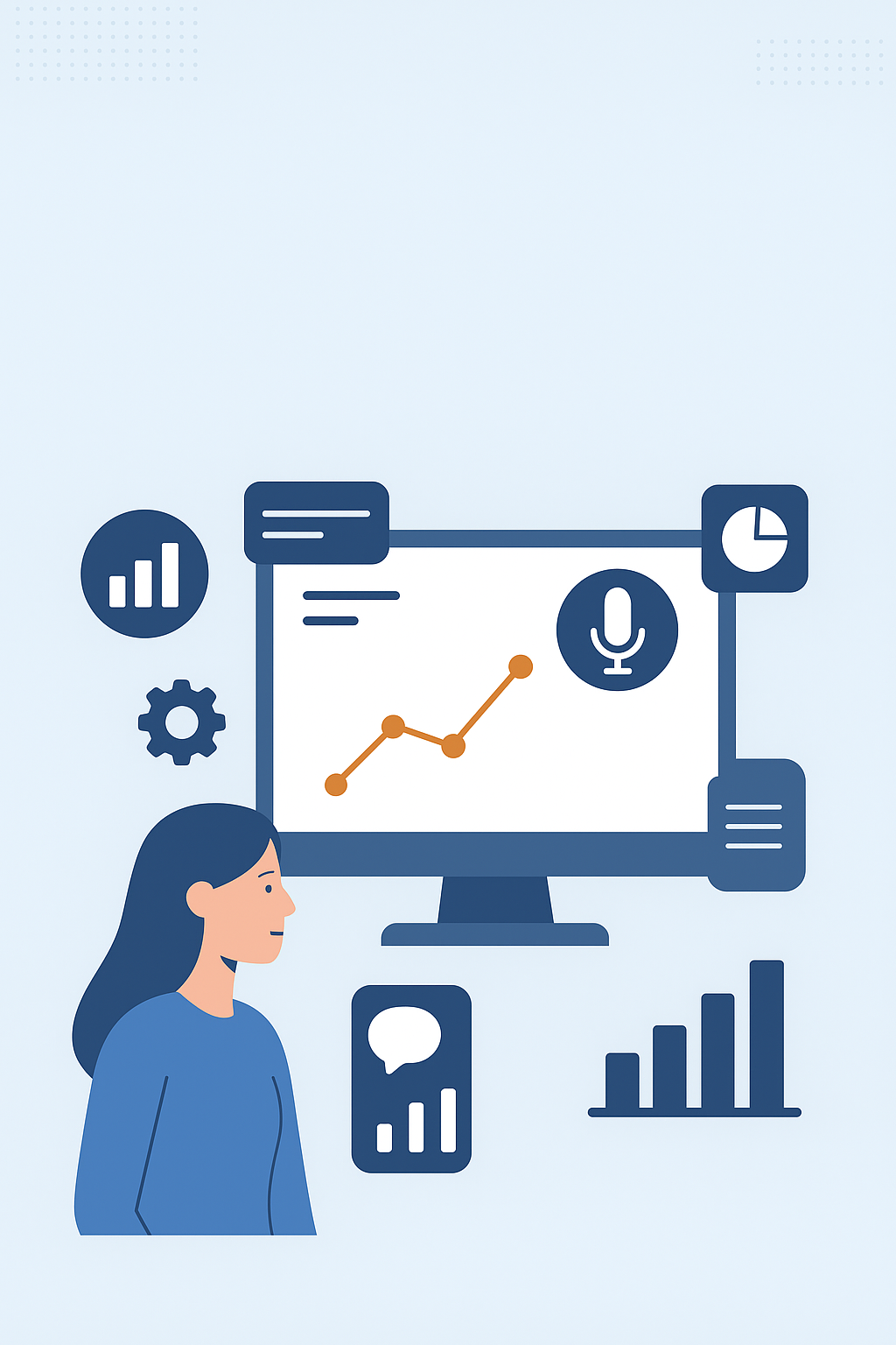 Monitoramento, gravação e relatórios: como usar a inteligência de voz em tempo real para melhorar resultados