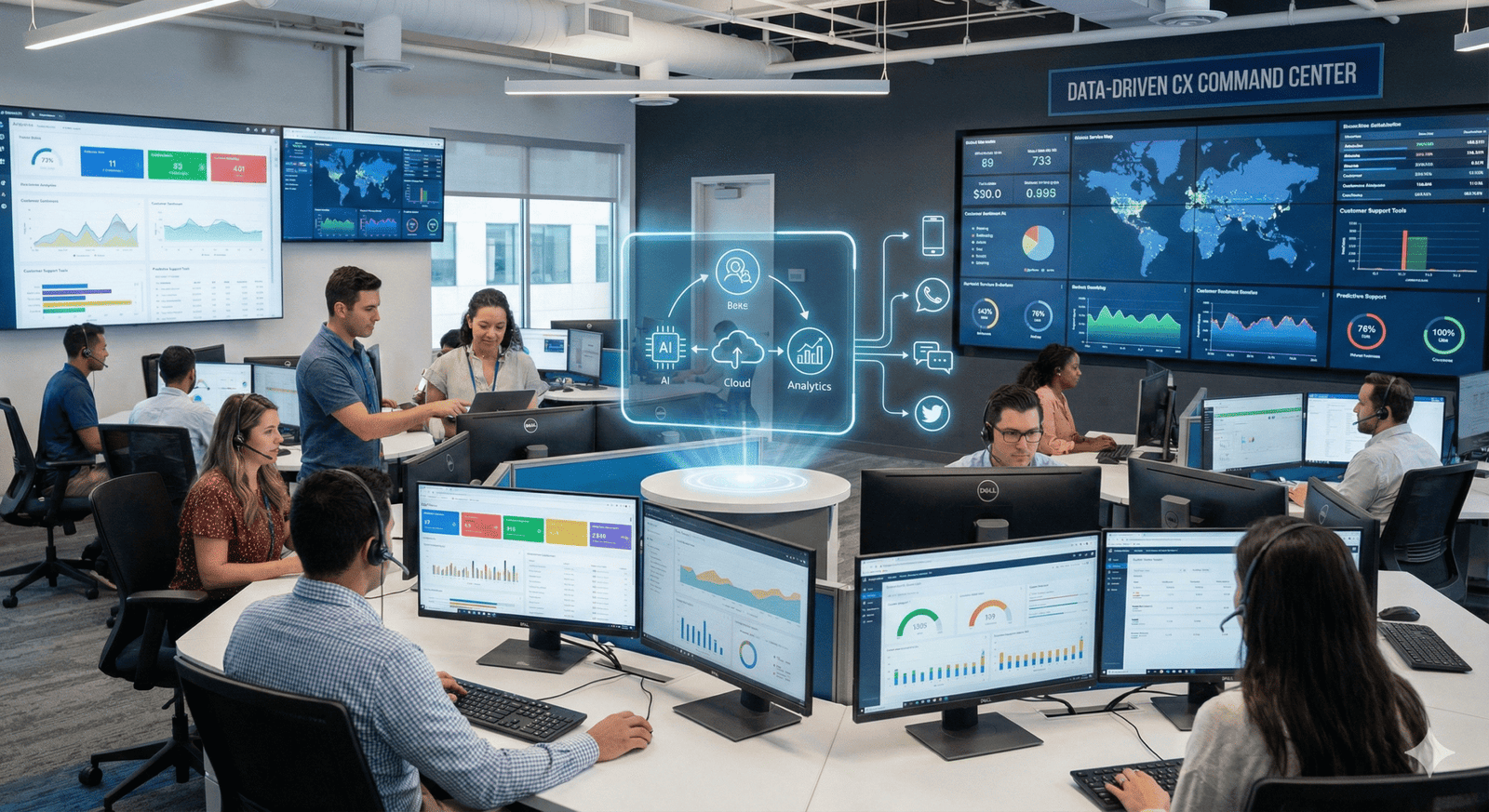 Como montar uma operação orientada por dados no atendimento