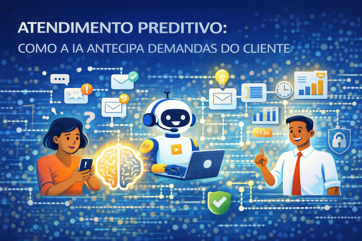 Atendimento preditivo: como a IA antecipa demandas do cliente
