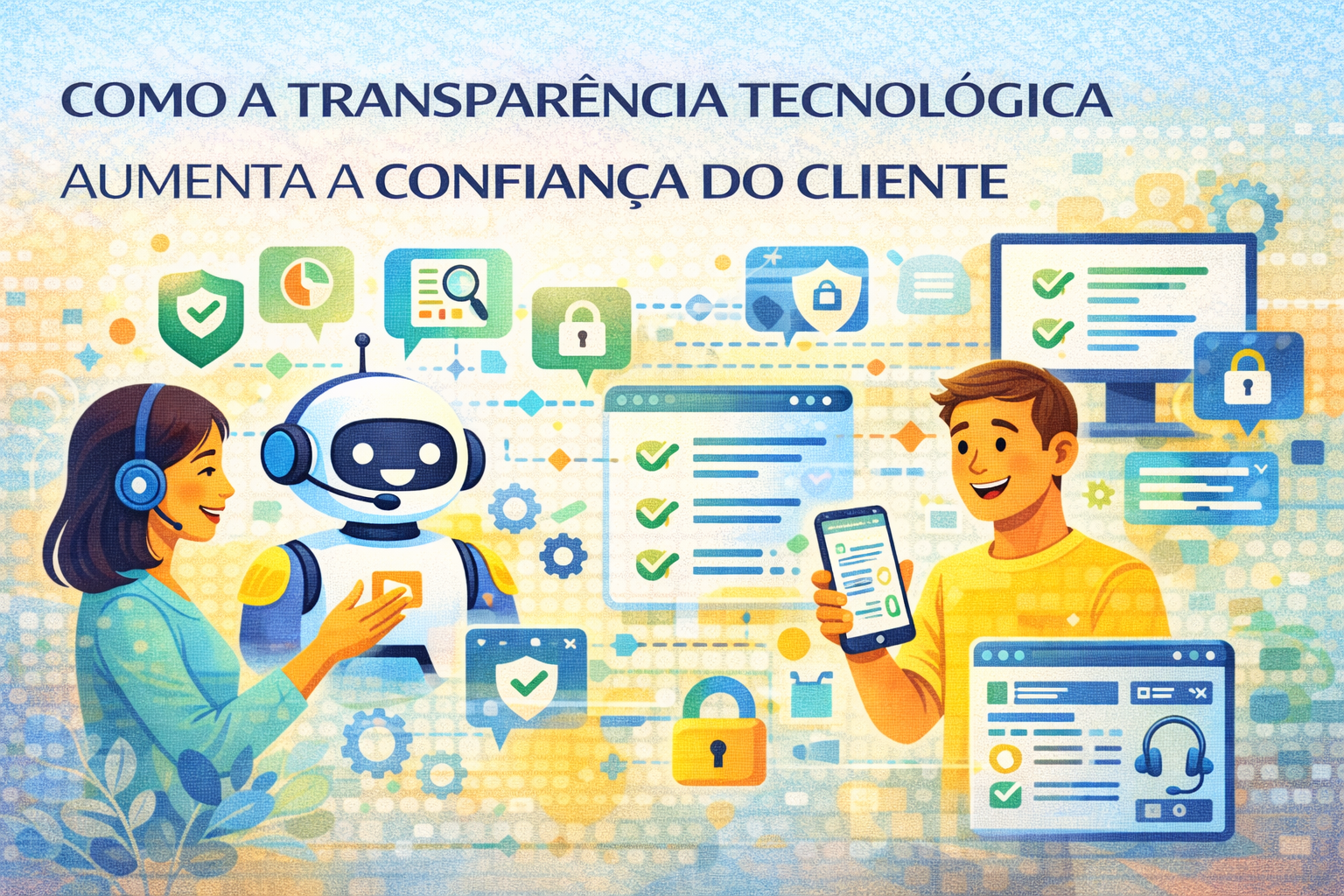 Como a transparência tecnológica aumenta a confiança do cliente