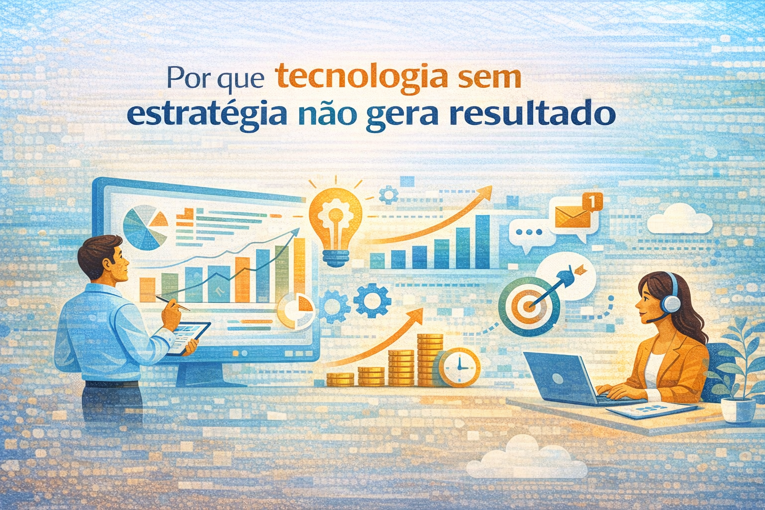 Por que tecnologia sem estratégia não gera resultado