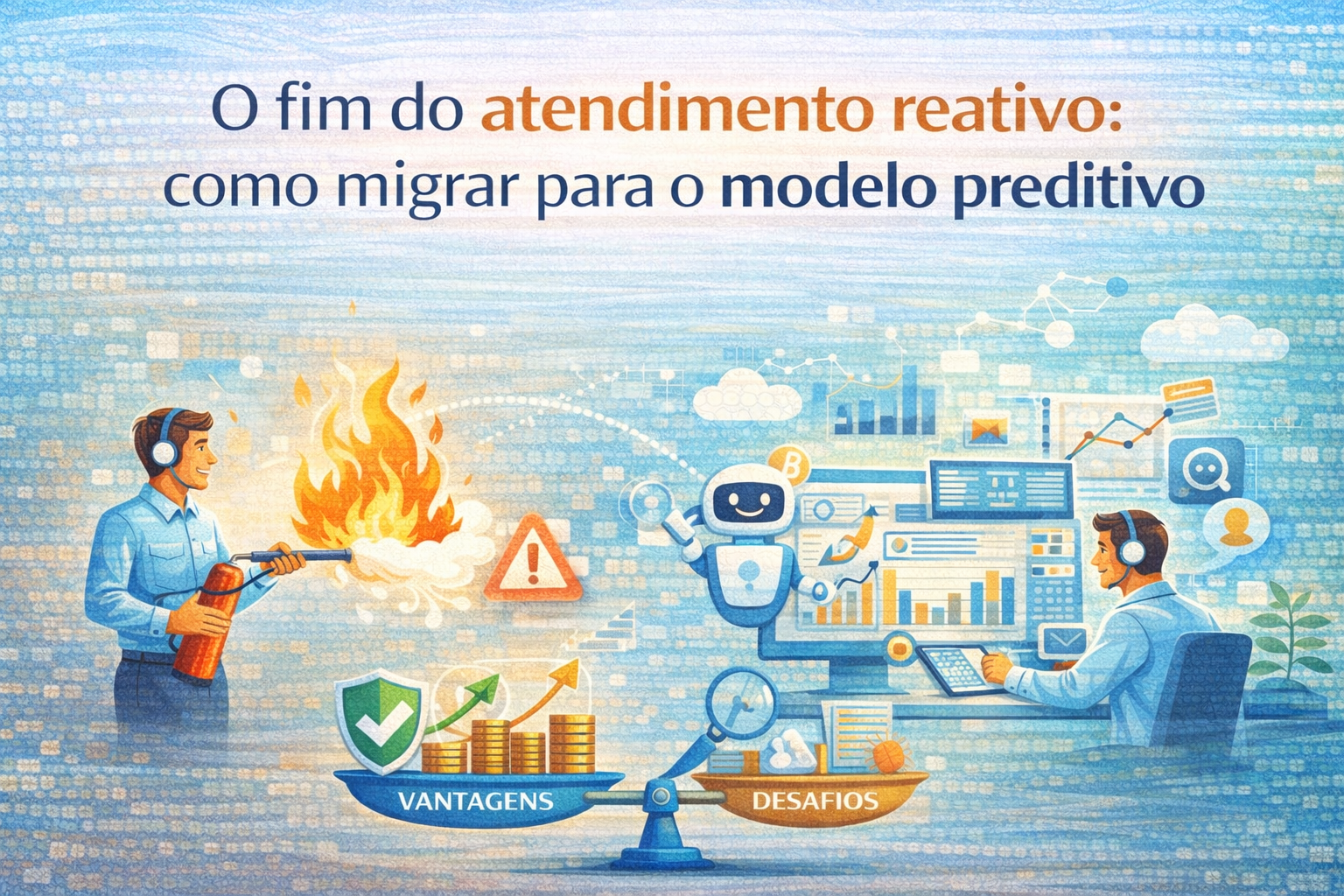 O fim do atendimento reativo: como migrar para o modelo preditivo