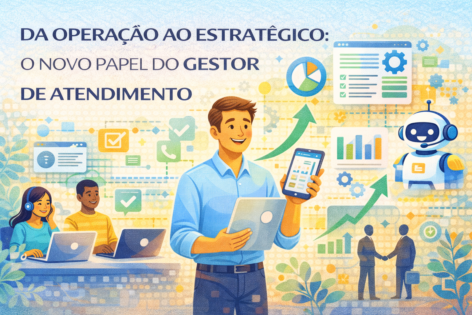 Da operação ao estratégico: o novo papel do gestor de atendimento