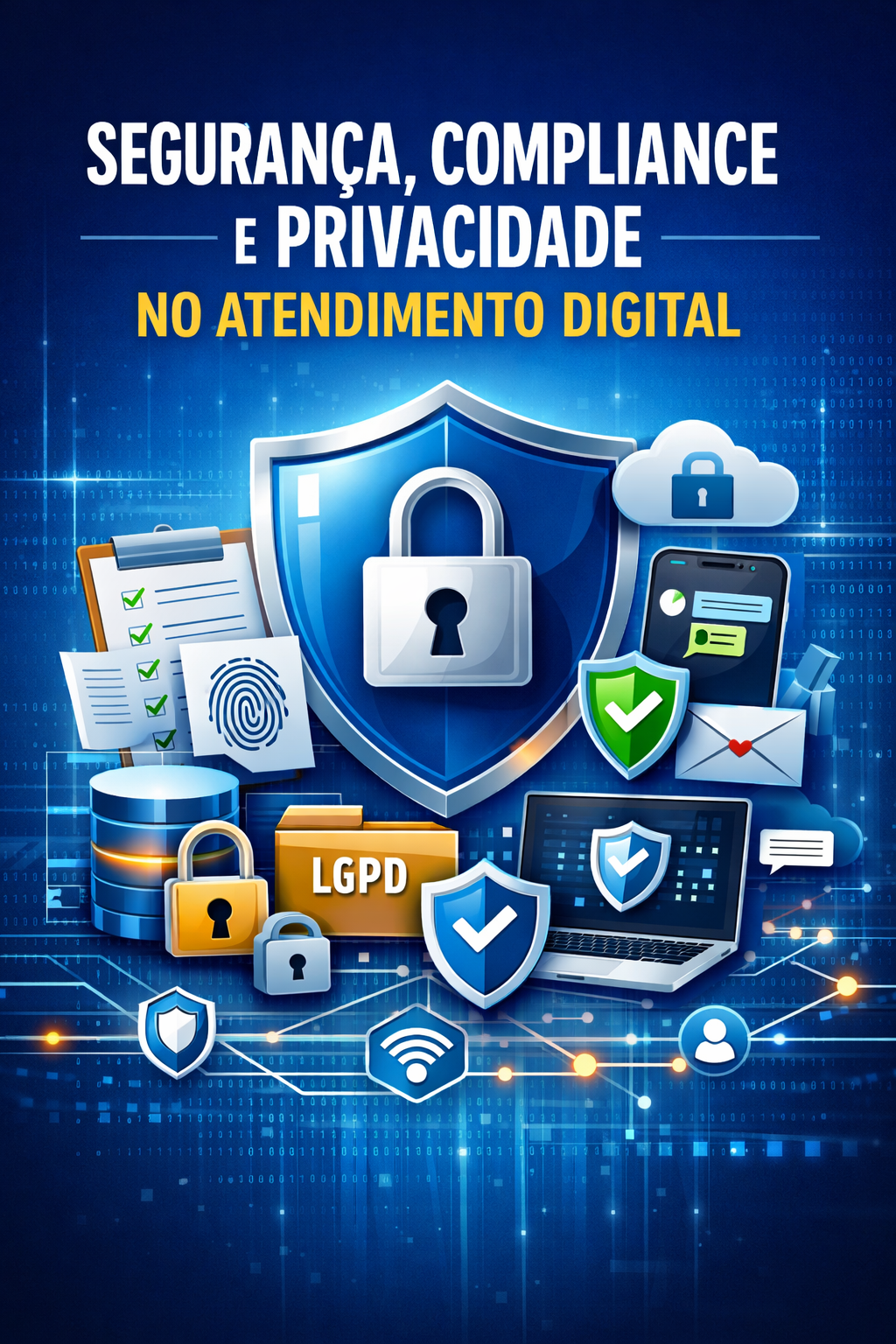 Segurança, compliance e privacidade no atendimento digital