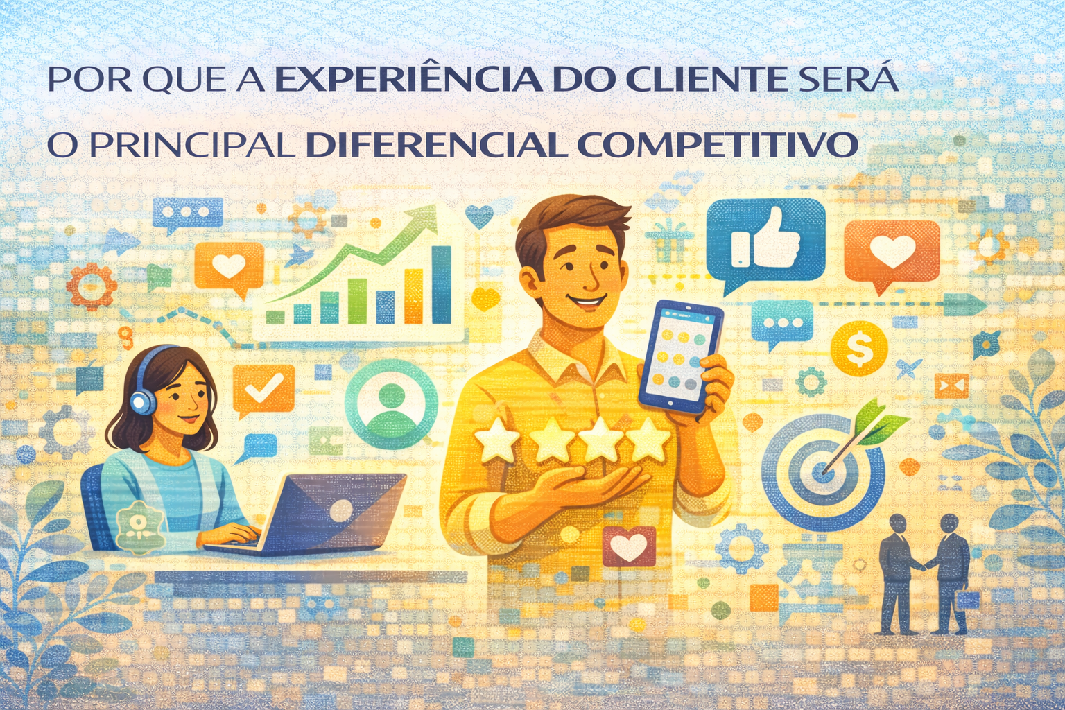 Por que a experiência do cliente será o principal diferencial competitivo