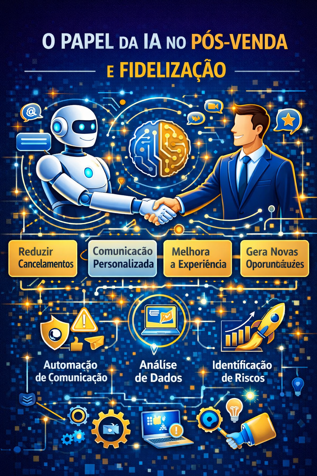 O papel da IA no pós-venda e fidelização