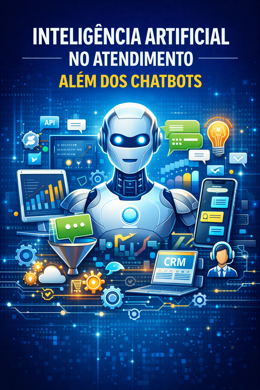 Inteligência Artificial no atendimento: além dos chatbots
