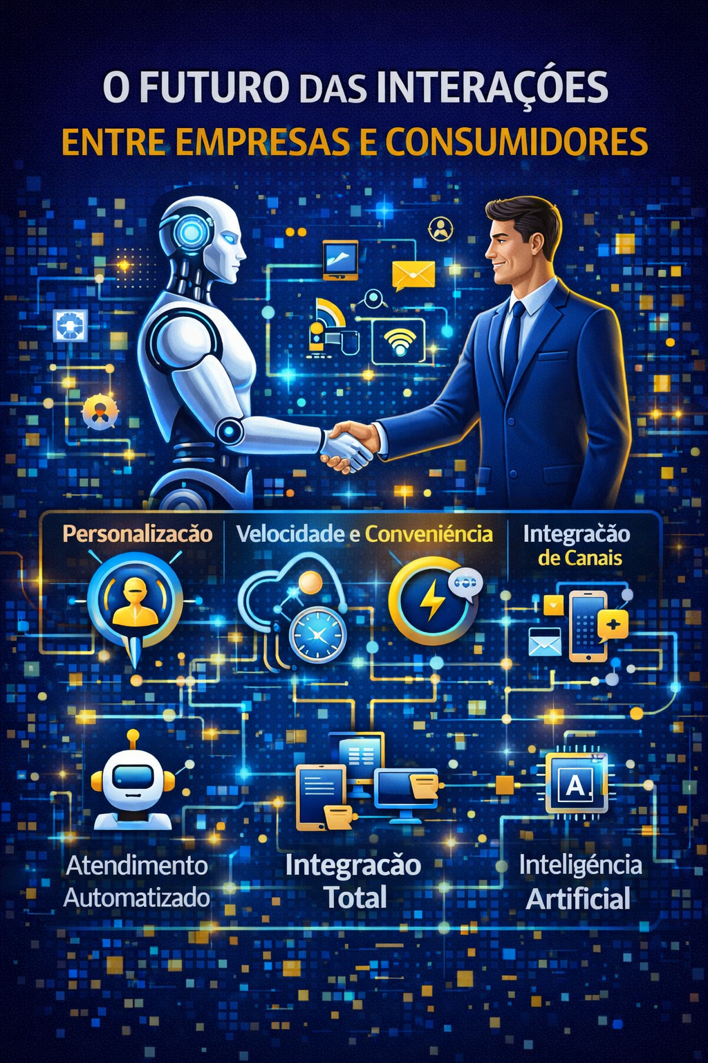 O futuro das interações entre empresas e consumidores