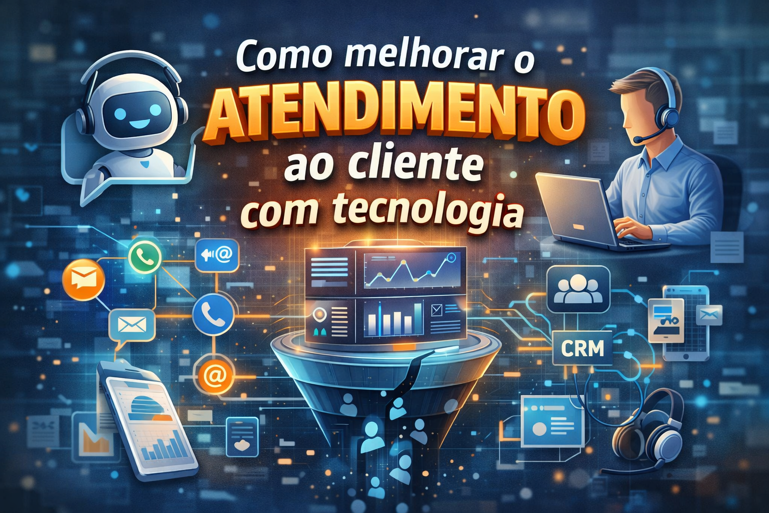 Como melhorar o atendimento ao cliente com tecnologia