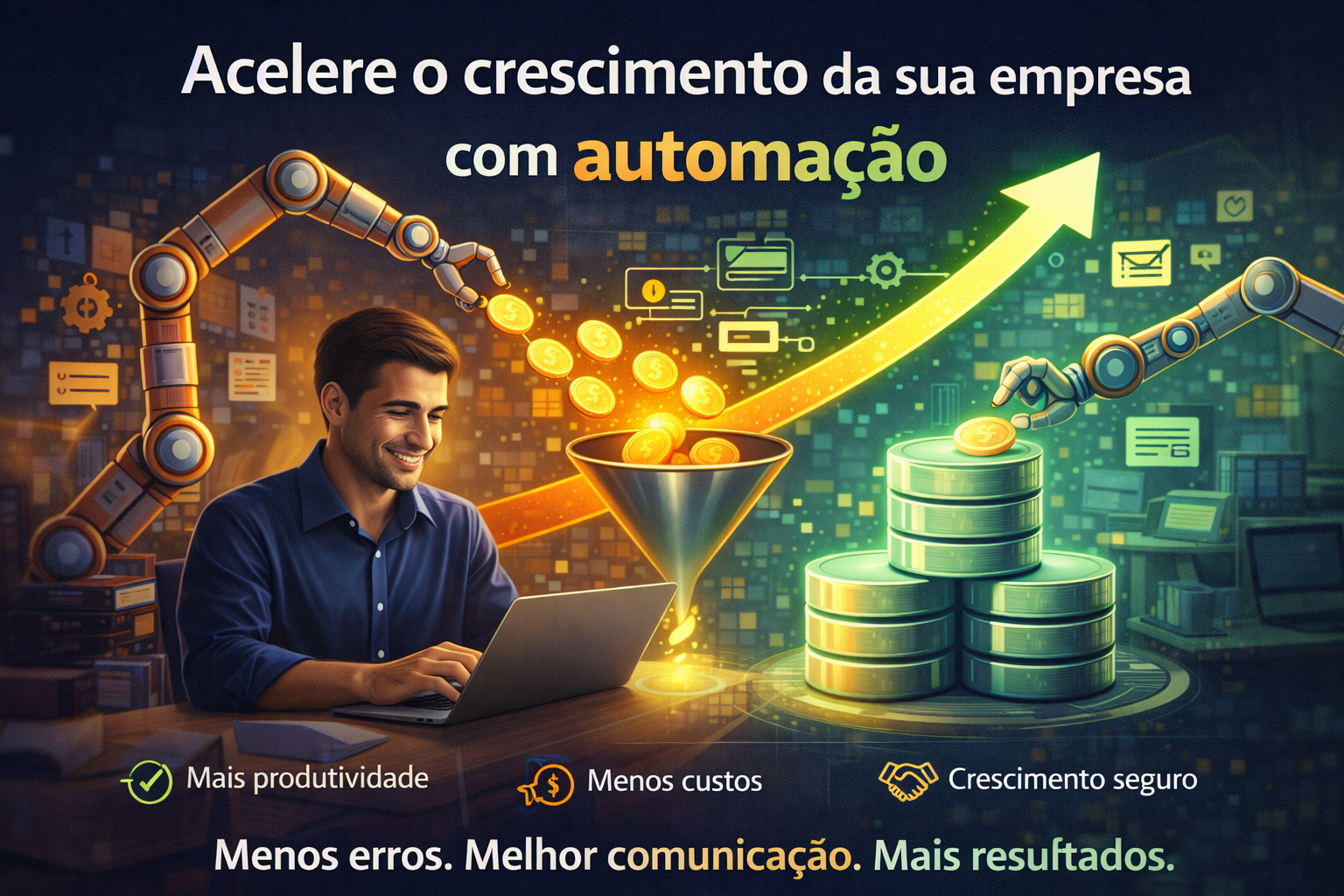 Acelere o crescimento da sua empresa com automação