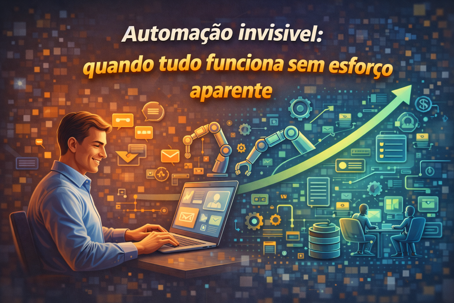 Automação invisível: quando tudo funciona sem esforço aparente